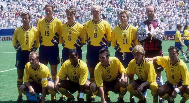 Третье место сборной Швеции на ЧМ 1994