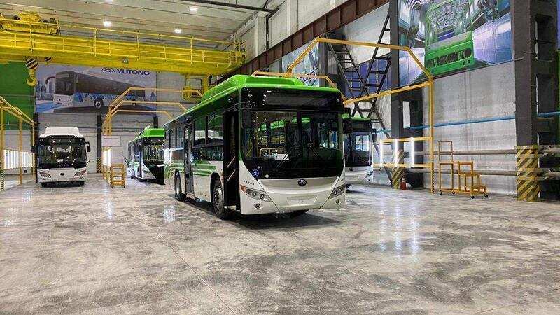 В Сарани запущена новая линия производства автобусов Yutong
