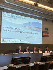 Казахстанская делегация участвует на Глобальном форуме по метану