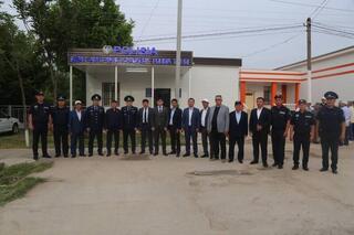 2 новых участковых пункта полиции открылись в Туркестанской области