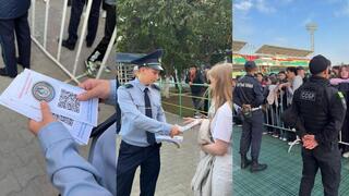 Полицейские обеспечили безопасность музыкального фестиваля в Костанае