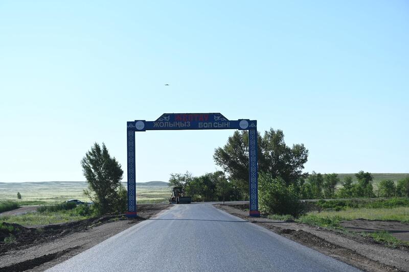В Каргалинском районе продолжается капитальный ремонт автодороги Актобе – Орск – Петропавловка – Хазрет