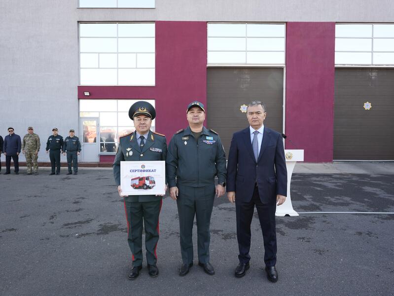 МЧС усиливает пожарную защиту растущей Астаны