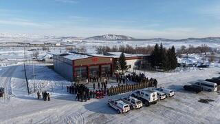 В районе Маркаколь ВКО открылось пожарное депо