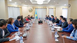 Серик Жумангарин провел встречу с представителями Торговой палаты США и ведущих американских компаний