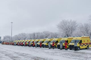 В Атырау пополнился автопарк службы скорой помощи