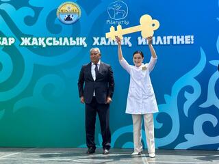 ДЛЯ 200 ТЫСЯЧ ЖИТЕЛЕЙ МУНАЙЛИНСКОГО РАЙОНА ВПЕРВЫЕ ПОСТРОЕНА НОВАЯ БОЛЬНИЦА