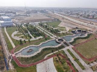 В ТУРКЕСТАНЕ ПРОШЛА КАПИТАЛЬНАЯ РЕКОНСТРУКЦИЯ ПАРКА «ПАРАСАТ»