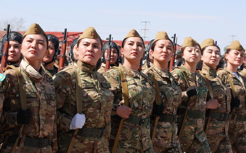 В Астане подготовка к параду подходит к завершению