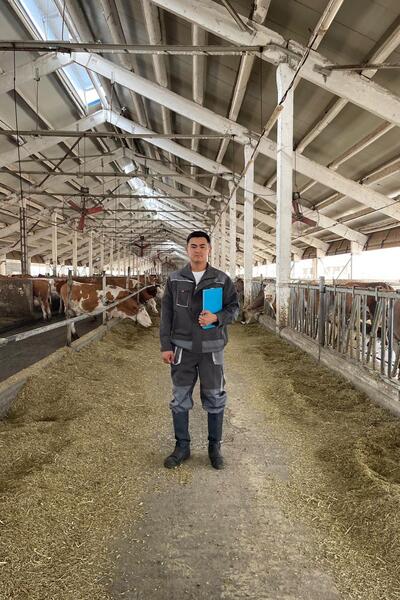 Жас фермер. Бауыржан Машанбаев: от мечты стать ветеринаром до признания лучшим молодым специалистом страны