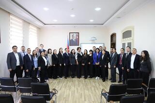Магистранты Академии правосудия при Высшем Судебном Совете проходят двухнедельную стажировку в Академии юстиции Министерства юстиции Азербайджанской Республики