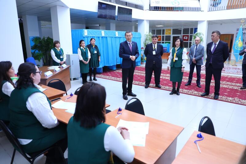 Председатель ЦКР посетил Мангистаускую и Карагандинскую области с инспекционной поездкой