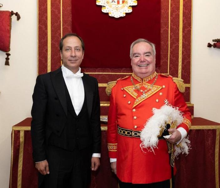 Посол Казахстана вручил верительные грамоты Великому Магистру Суверенного Мальтийского Ордена