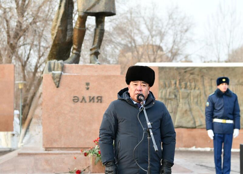 В Актюбинской области прошли мероприятия, посвященные памяти Алии Молдагуловой