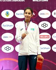 Юная девушка-борец из Астаны стала бронзовым призером чемпионата Азии