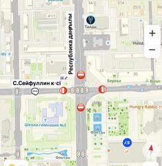 Пересечение проспекта Республики и улицы Сейфуллина закроют в Астане