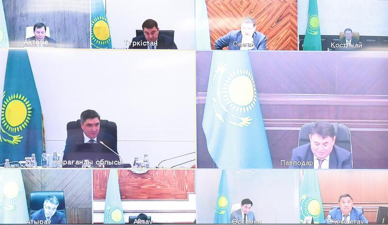 Олжас Бектенов провел республиканское совещание по развитию моногородов