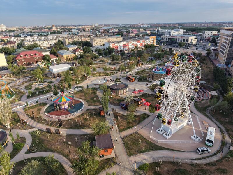 Городской парк открыт для всех жителей Кызылорды