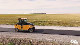 Аким области проверил ход уборочной кампании в Жамбылском районе