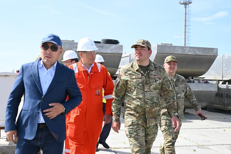В казахстанском секторе Каспийского моря укрепляют аварийно-спасательную инфраструктуру
