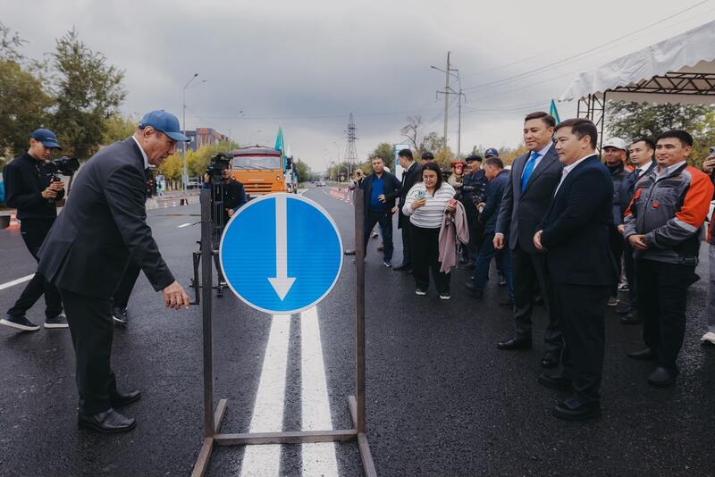 ПОРУЧЕНИЕ ПРЕЗИДЕНТА: В ШЫМКЕНТЕ ОТКРЫЛИ НОВУЮ ТРАНСПОРТНУЮ РАЗВЯЗКУ