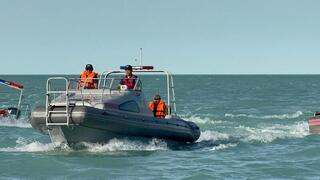 Новая высокоскоростная лодка пополнила парк техники спасателей Приозёрска