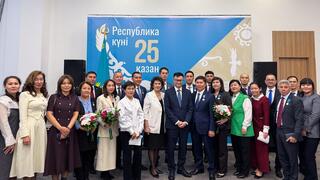 В Агентстве состоялось торжественное мероприятие ко Дню Республики