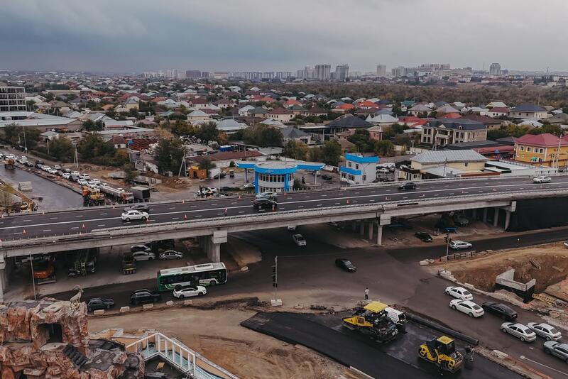 ПОРУЧЕНИЕ ПРЕЗИДЕНТА: В ШЫМКЕНТЕ ОТКРЫЛИ НОВУЮ ТРАНСПОРТНУЮ РАЗВЯЗКУ