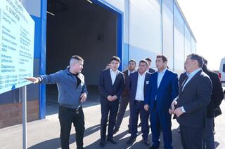 Айдарбек Сапаров ознакомился с деятельностью хозяйства «Шуйское XXI» в Акмолинской области