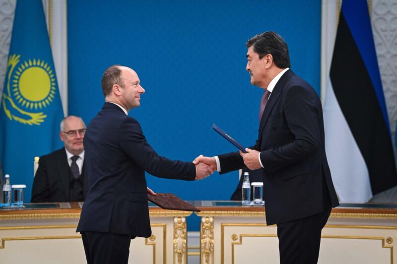 Подписан Меморандум о взаимопонимании между Министерством экологии и природных ресурсов Республики Казахстан и Министерством климата Республики Эстония в области охраны окружающей среды и природных ресурсов