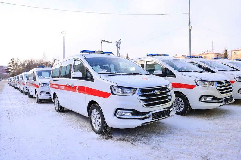 115 новых машин получила служба скорой помощи Карагандинской области