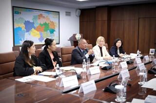 Жулдыз Сулейменова приняла Представителя Детского фонда ООН (ЮНИСЕФ) в Казахстане