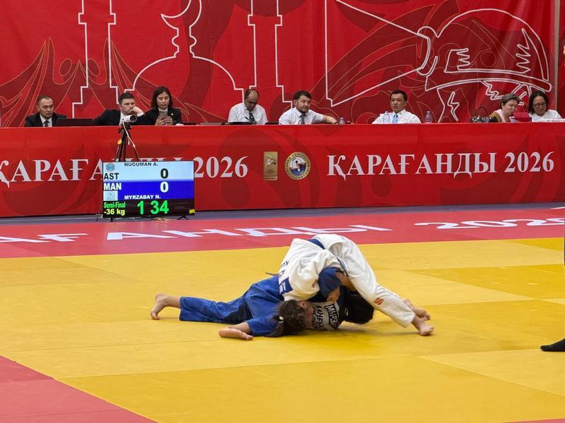 Более 800 юных спортсменов участвуют в чемпионате Казахстана по дзюдо в Караганде