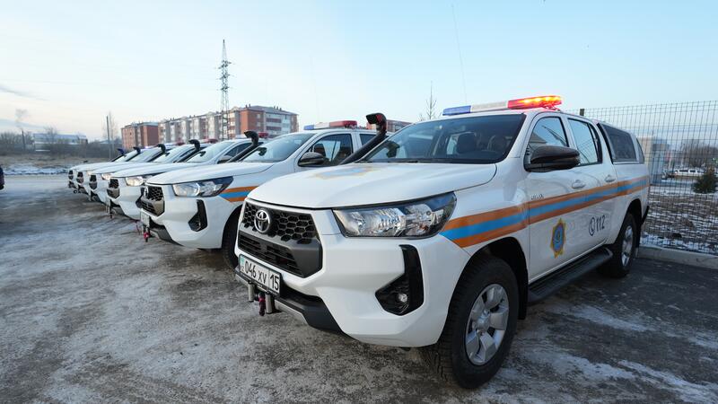 Глава МЧС открыл новую пожарную часть в Северо-Казахстанской области