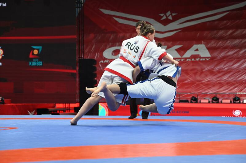 Сильнейшие бойцы мира сошлись на татами в Астане: Казахстан принимает первый чемпионат мира по қазақ күресі среди военнослужащих