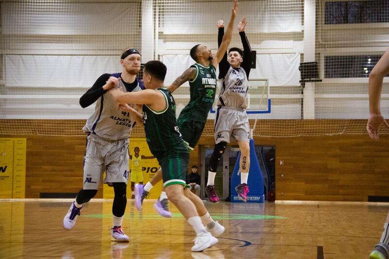 «Алматинский легион» одержал две домашние победы в чемпионате Казахстана по баскетболу