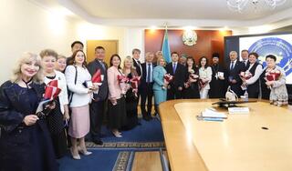 В Мангистау ряд жителей награждены памятной медалью «Қазақстан халқы Ассамблеясына 30 жыл»