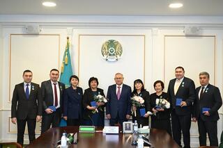 Ряд жителей области Жетісу награждены государственными наградами