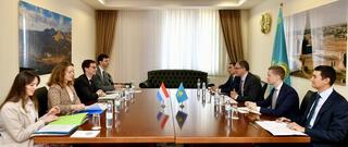 Министерства иностранных дел Казахстана и Люксембурга провели политические консультации