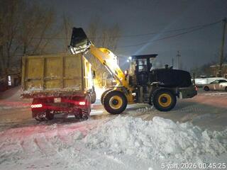 С начала зимнего сезона из Астаны вывезли более 1,6 млн кубометров снега