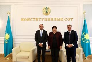 Казахстанско-швейцарское сотрудничество продолжится в сфере конституционного правосудия и права