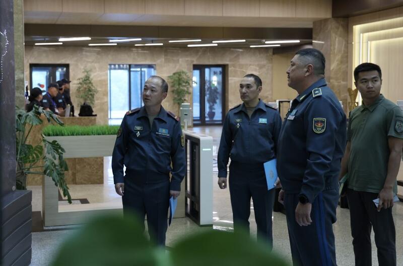 Заместитель министра обороны встретился с руководством Қазақстан темір жолы