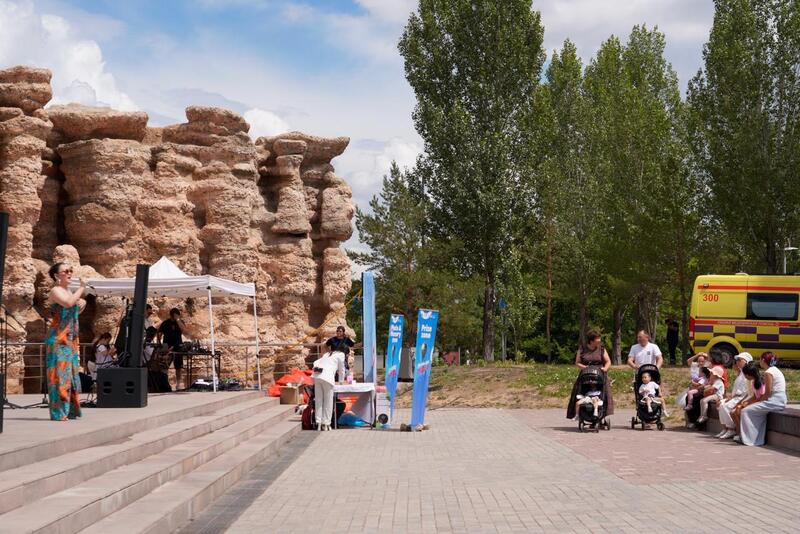 В честь Дня столицы в Астане проходит масштабный фестиваль для детей и родителей