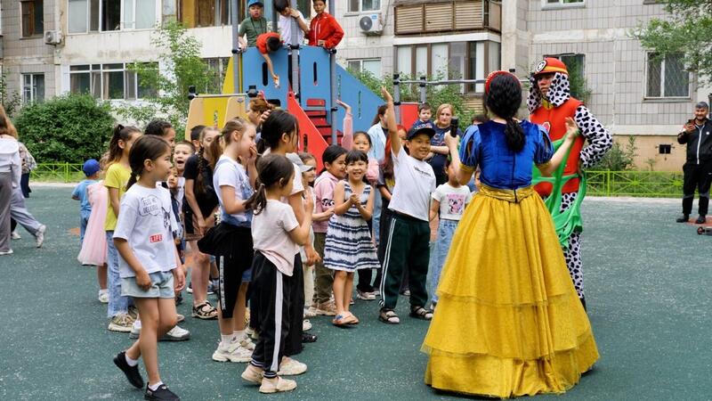 16 капитально отремонтированных дворов открыли в районе Сарыарка в Астане