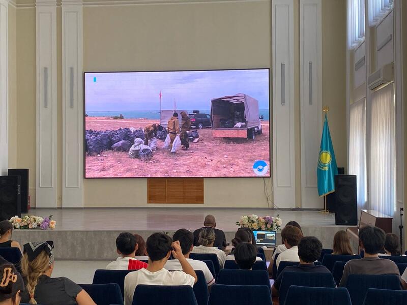 Экологический кинопоказ объединил молодёжь СКО в рамках «Таза Қазақстан»