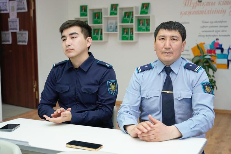 «Закон и порядок»: в Астане для школьников организовали урок безопасности и классный час