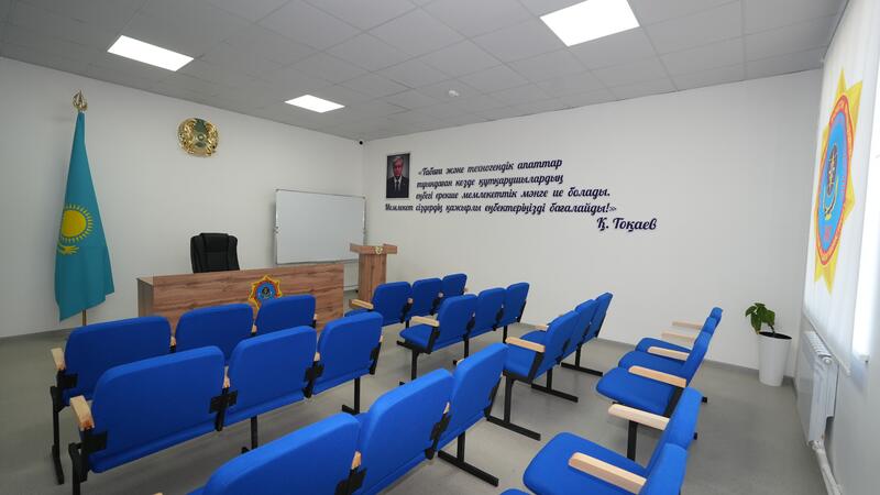 Впервые в истории независимости в посёлке Жайрем открыто универсальное спасательное подразделение