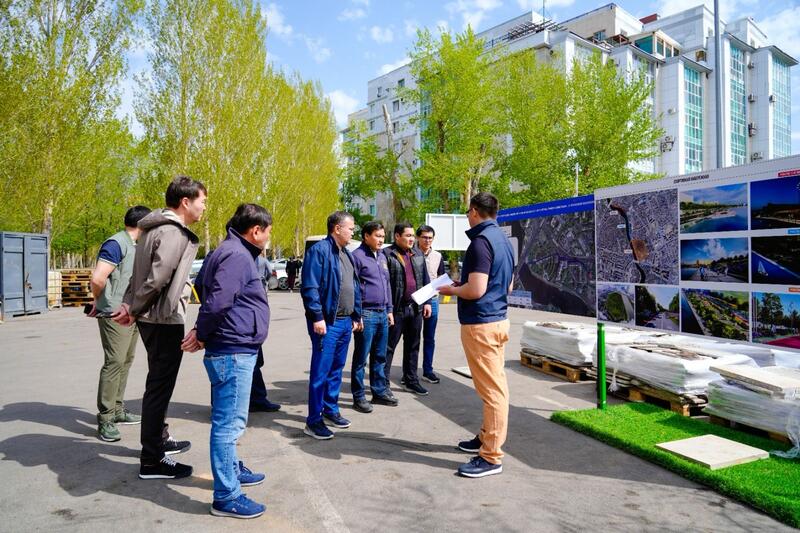 Более 180 общественных и дворовых территорий благоустроят в Астане