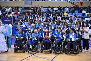В Астане впервые проходят международные соревнования по бочча