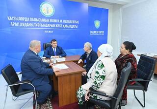 В Аральском районе рассмотрены личные вопросы жителей